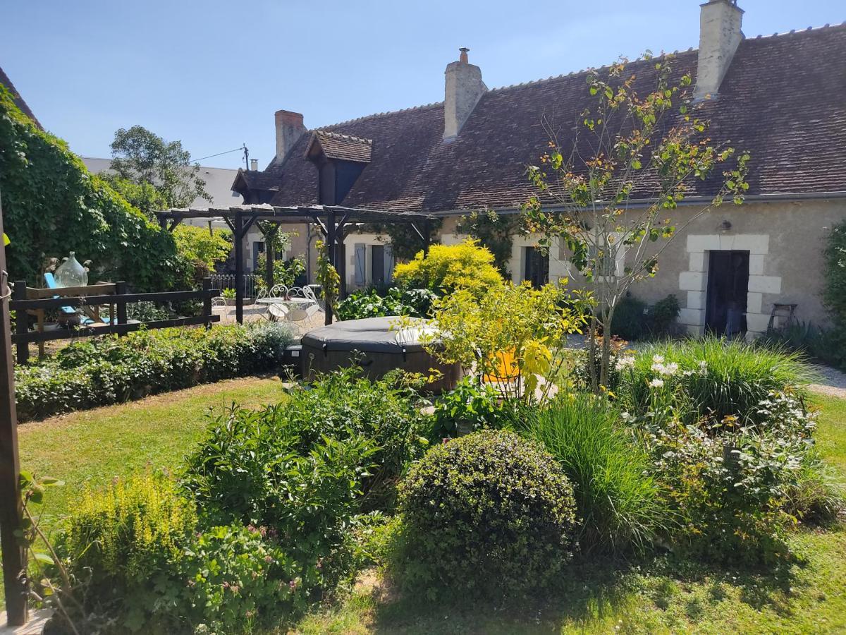 Вилла Au Jardin De La Marquetterie Cigogne Экстерьер фото